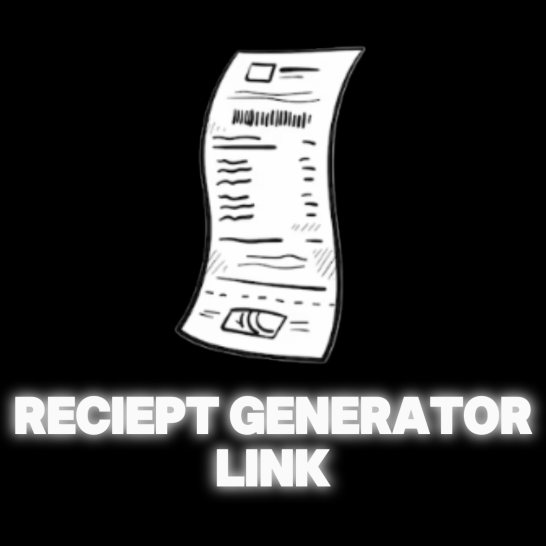 Receipt Generator Link